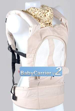 Эргономичный рюкзак Baby carrier с дышащей спинкой