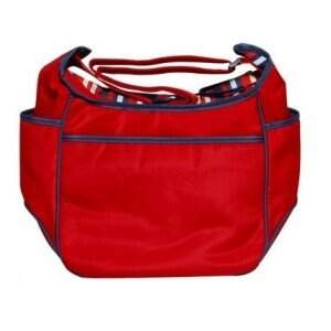 Сумка для мамы Carters Taddy Bag, красная.