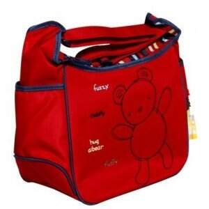 Сумка для мамы Carters Taddy Bag, красная.